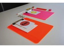 Maul Dokumentenhalter MAULneon trans Pink