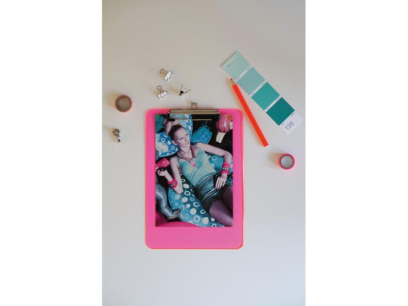 Maul Dokumentenhalter MAULneon trans Pink