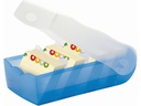HAN Karteibox Croco A7, Blau