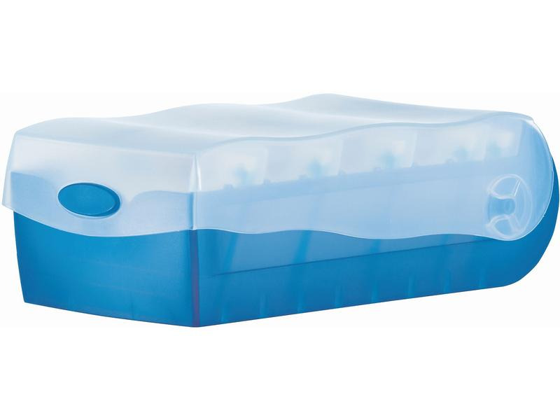 HAN Karteibox Croco A7, Blau