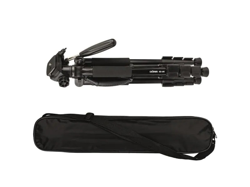 Dörr Stativ HD-140 Aluminium – Schwarz