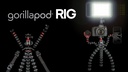 Joby Stativ GorillaPod Rig mit Kugelkopf