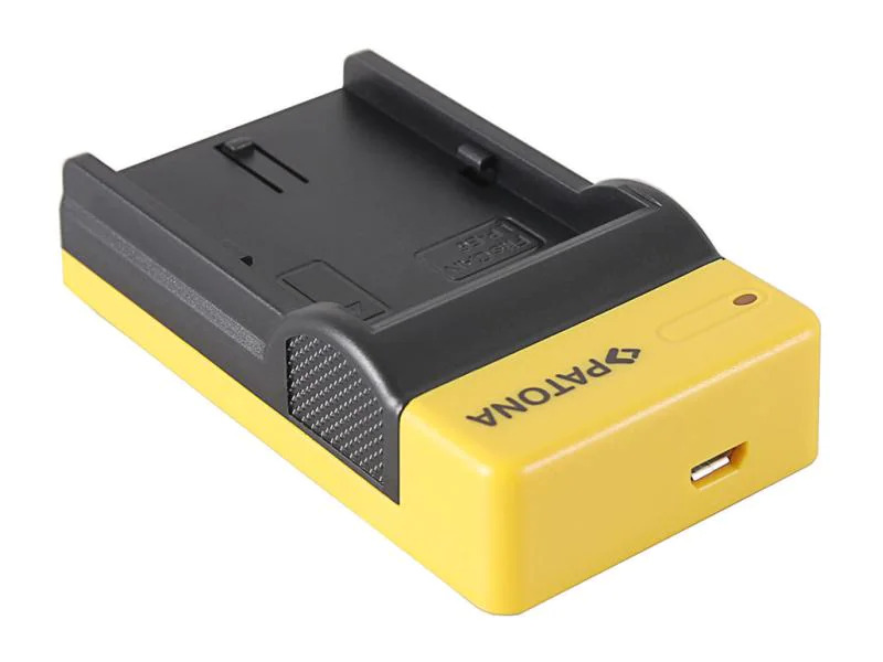 Patona Ladegerät Micro USB zu Canon LP-E6