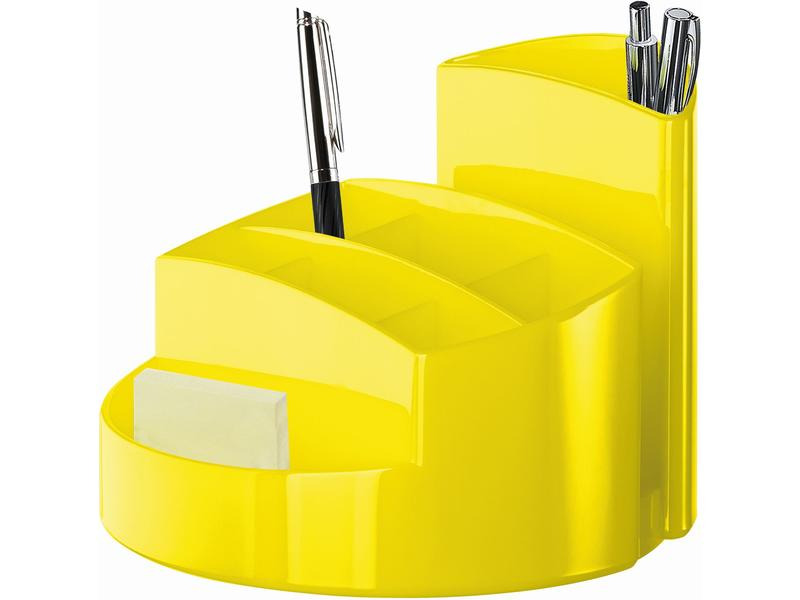 HAN Stiftehalter Rondo 9 Fächer, Gelb
