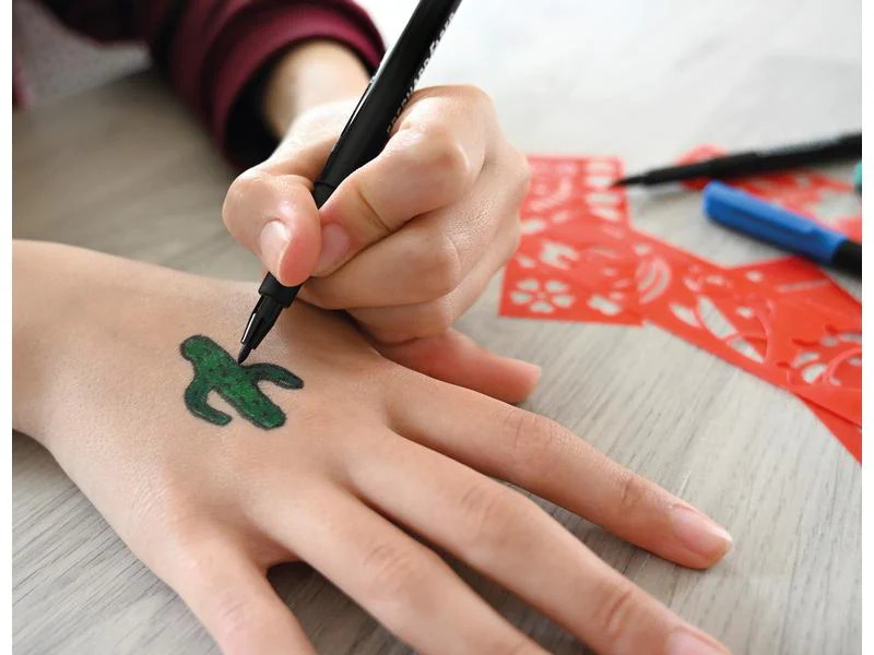Eberhard Faber Tattoostift Set Kids, 4 Stück