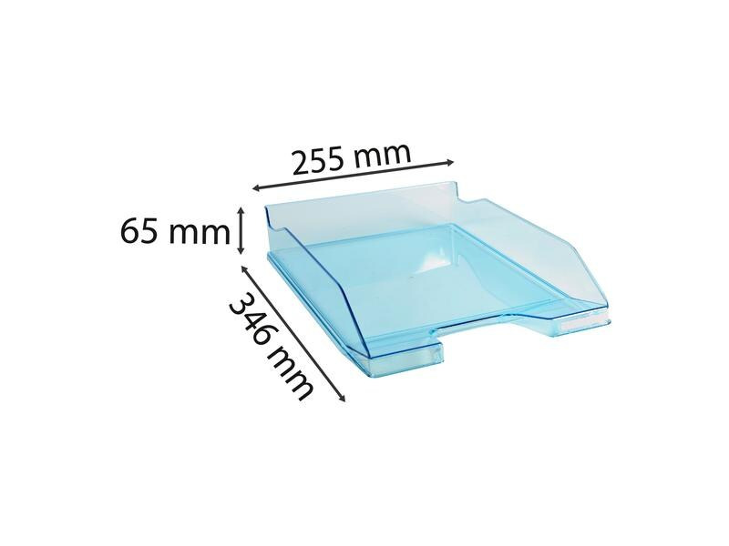 Exacompta Ablagekorb Combo-Midi Türkis Glossy