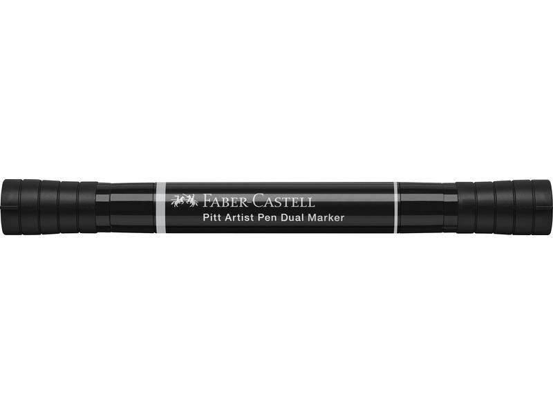 Faber-Castell Tuschestift Pitt Artist Pen Dual Schwarz