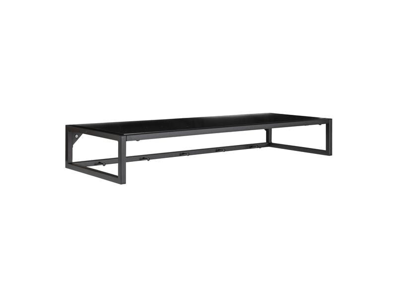 House Nordic Garderobenleiste Vita 80 x 28 cm, Schwarz
