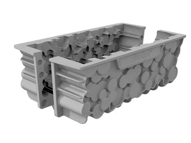 Silikomart Motiv-Backform Wald 24 x 10 cm