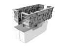 Silikomart Motiv-Backform Wald 24 x 10 cm