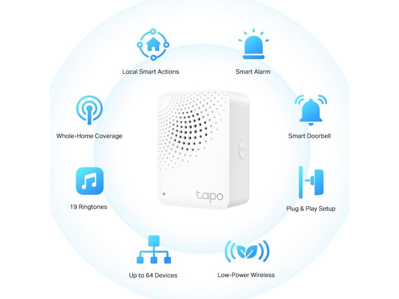 TP-Link Smart Hub mit Klingelton Tapo H100