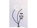 Dörr Videoleuchte 2-er Ringlicht SLR-12 Bi-Color