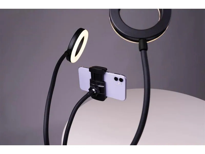 Dörr Videoleuchte 2-er Ringlicht SLR-12 Bi-Color