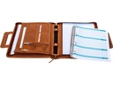 Alpenleder Dokumentenmappe Leder – cognac