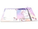 HERMA Gummibandmappe Einhorn A4, Mehrfarbig/Rosa