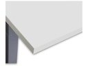 Contini Steh- &amp; Sitzgestell ET225E 1.8 x 0.8 m, Dunkelgrau/Grau