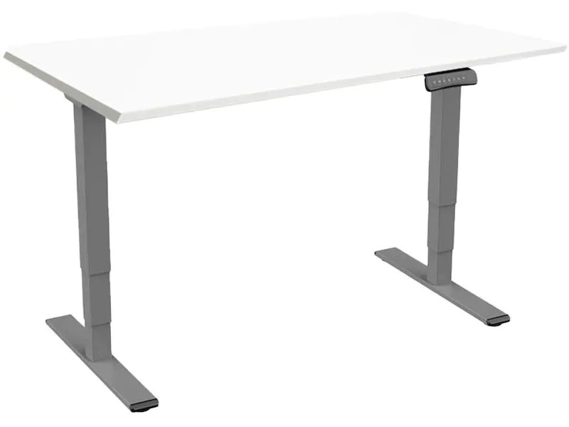 Contini Steh- &amp; Sitzgestell ET225E 1.8 x 0.8 m, Dunkelgrau/Weiss