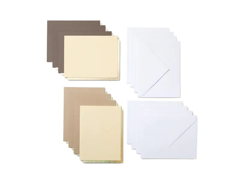 Cricut Blankokarte Joy cut-away neutral 8 Stück