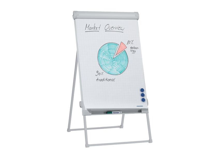 Franken Flipchart Pro Deluxe Standard 67 cm x 95 cm