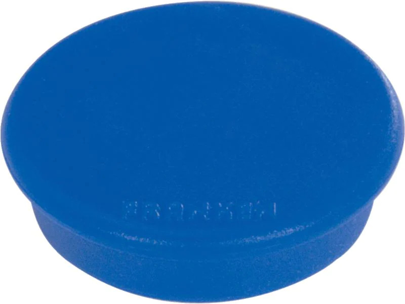 Franken Haftmagnet Ø 24 mm, 10 Stück, Blau