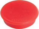 Franken Haftmagnet Ø 24 mm, 10 Stück, Rot