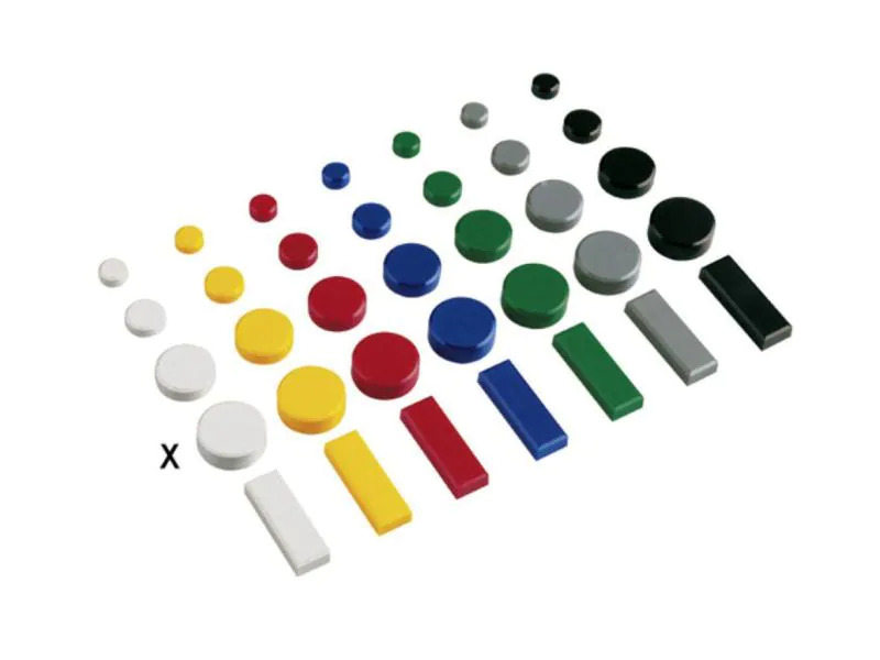 Maul Haftmagnet MAULpro 20 x Ø 34 mm Blau, 20 Stück