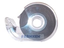 Franken Magnetband Lagerschild 19 mm x 8 m, Schwarz