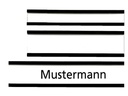 Franken Magnetschild 75 x 20 mm, Braun, 10 Stück