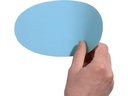 Franken Moderationskarten Oval 19 x 11 cm, Sortiert, 300 Stück