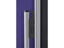 Franken Pinnwand Eco 150 cm x 120 cm, Grau, einteilig