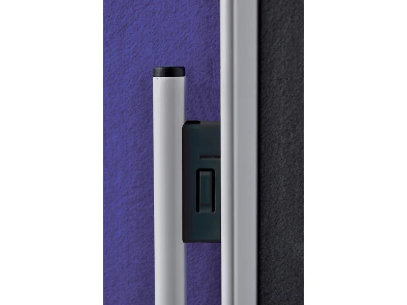 Franken Pinnwand Eco 150 cm x 120 cm, Grau, einteilig