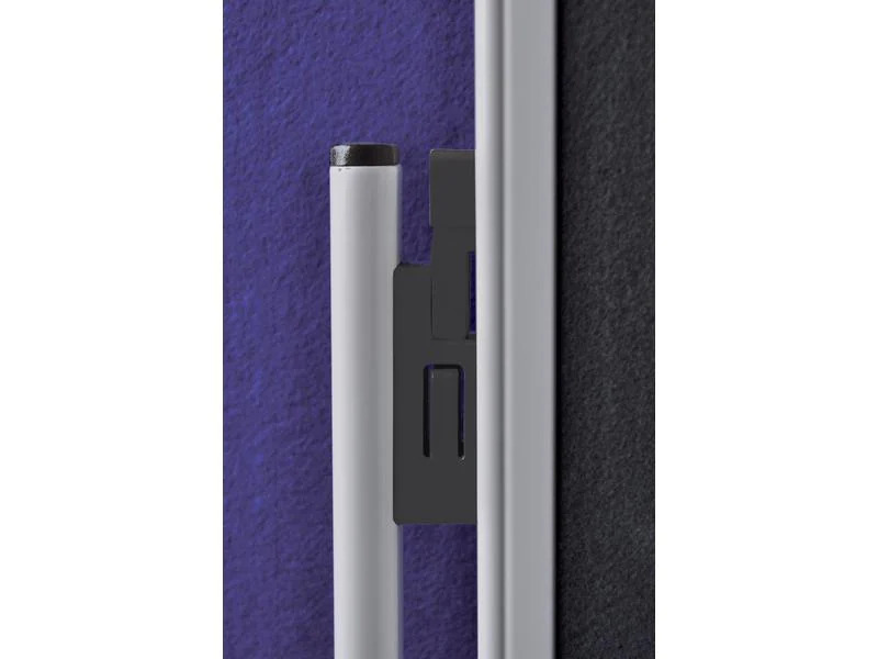 Franken Pinnwand Eco 150 cm x 120 cm, Grau, klappbar