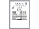 Franken Präsentationsrahmen Frame It PRO A4 Silber, 2 Stück