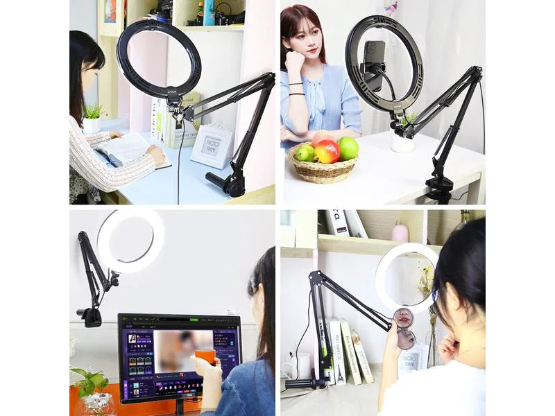Puluz Schreibtisch Ringlicht 26 cm
