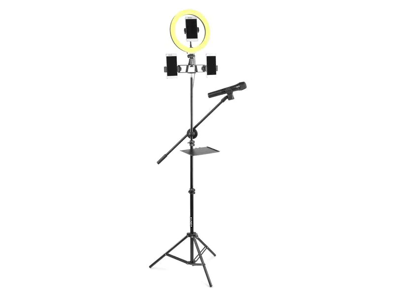 Vonyx Videoleuchte RL25 Ringlicht-Set