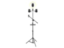 Vonyx Videoleuchte RL25 Ringlicht-Set