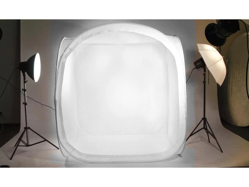 Dörr Aufnahmebox 150 x 150 cm faltbar, Weiss