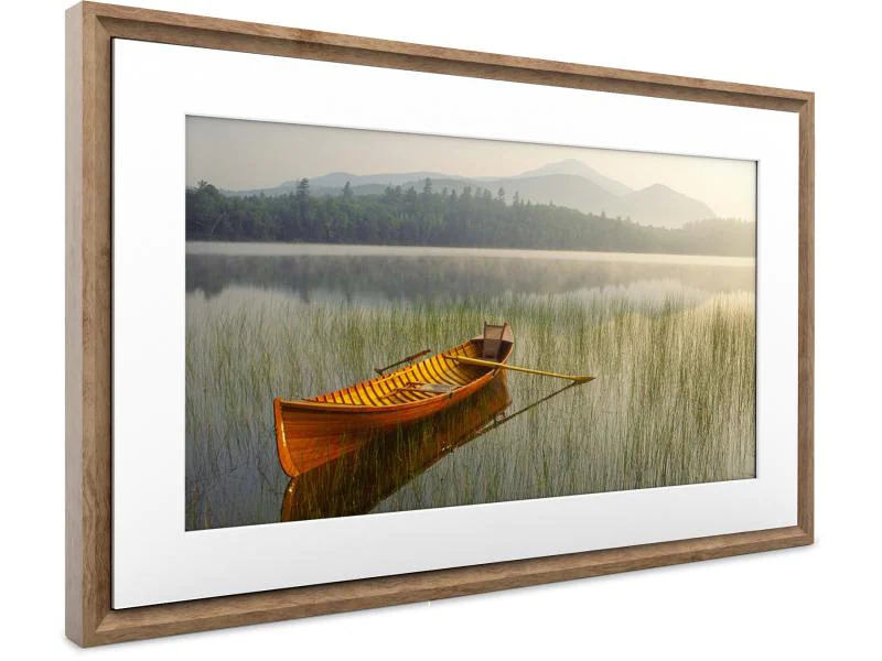 Meural by Netgear Digitaler Bilderrahmen Meural Canvas II MC321HW 21.5  Braun