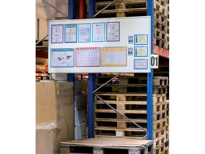 Franken Magnethaftendes Whiteboard Pro 100 cm x 150 cm, Weiss