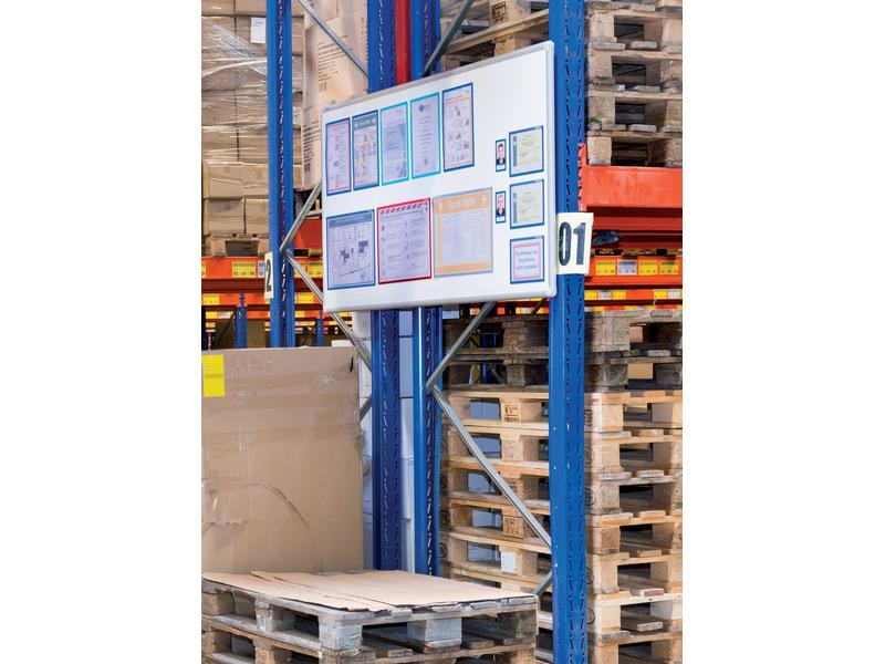 Franken Magnethaftendes Whiteboard Pro 100 cm x 150 cm, Weiss