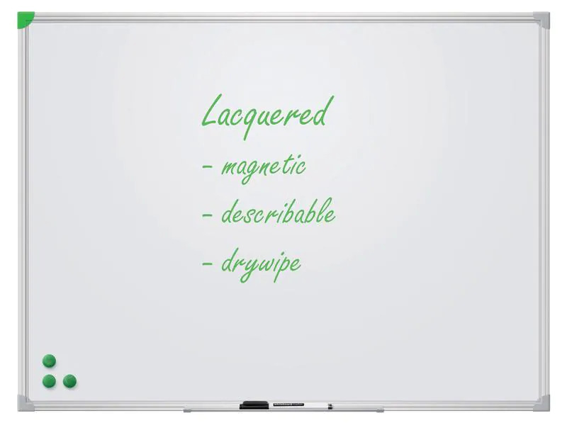 Franken Magnethaftendes Whiteboard U-Act!Line 30 cm x 40 cm, Weiss