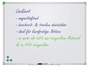 Franken Magnethaftendes Whiteboard U-Act!Line 30 cm x 40 cm, Weiss