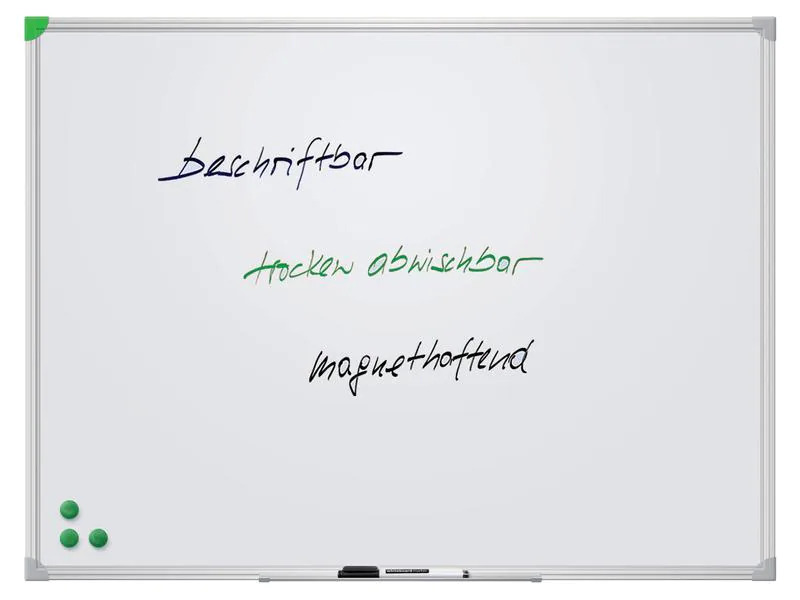 Franken Magnethaftendes Whiteboard U-Act!Line 40 cm x 60 cm, Weiss