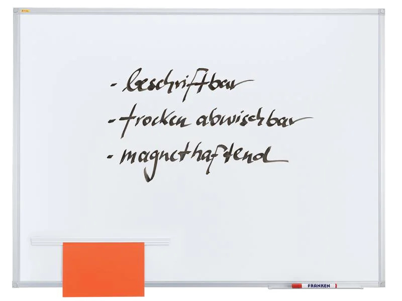 Franken Magnethaftendes Whiteboard X-tra!Line 60 cm x 90 cm, Weiss