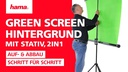 Hama Hintergrundsystem 2-in-1 180 x 180 cm