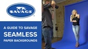 Savage Hintergrund 1.35 x 11 m Kanariengelb