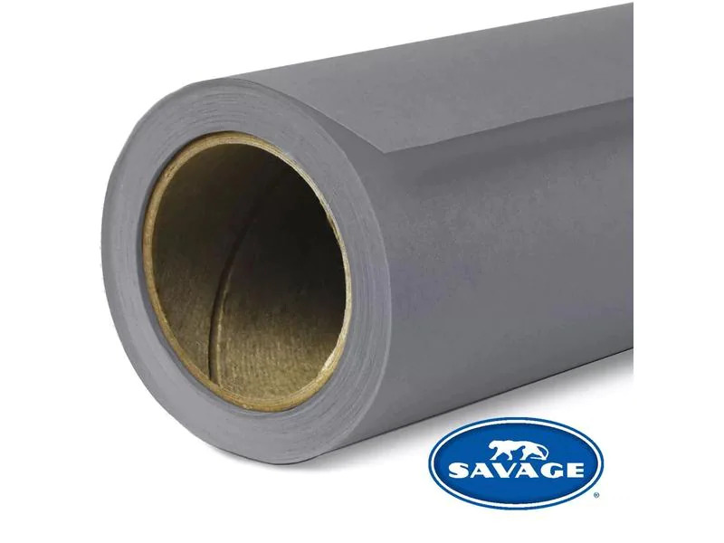 Savage Hintergrund 1.35 x 11 m Smokegrau