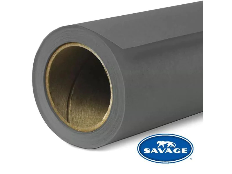 Savage Hintergrund 1.35 x 11 m Thunder Gray