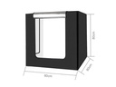 Puluz Aufnahmebox Studio Shooting Tent Box Kit 80 cm