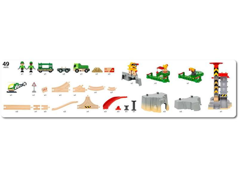 BRIO BRIO World Gebirgs-Frachten Set